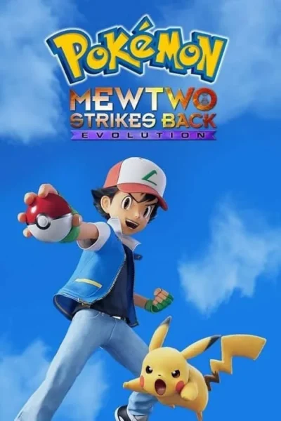 Pokemon Mewtwo Strikes Back Evolution poster